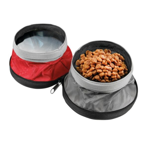 RECIPIENTE DE VIAJE DOBLE PARA COMIDA Y BEBIDA DE ANIMALES - Imagen 4