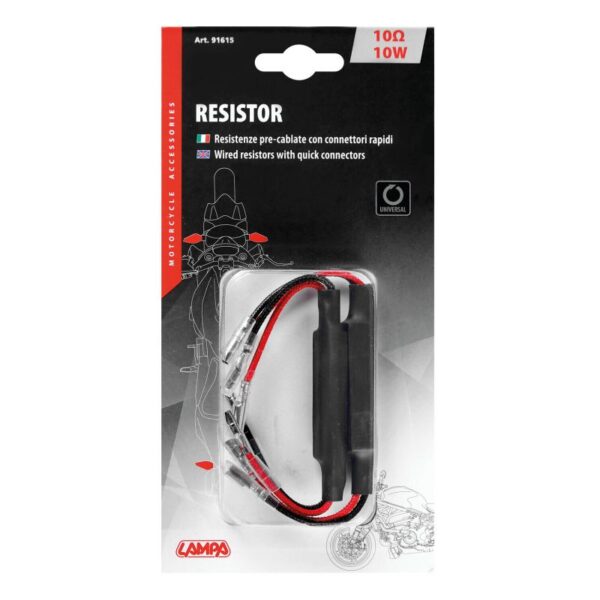 RESISTENCIAS PRECABLEADAS CON CONECTORES RAPIDOS 12V 10OHM - Imagen 2