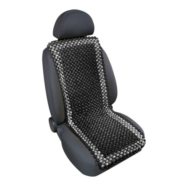 RESPALDO ASIENTO BOLAS MADERA "SAMURAI" GRIS - Imagen 3
