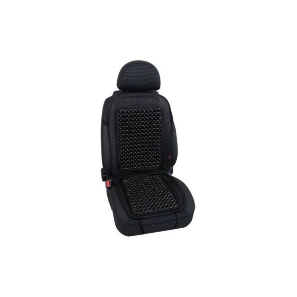 RESPALDO ASIENTO EVOLUCION BOLAS DE MADERA NEGRO - Imagen 2