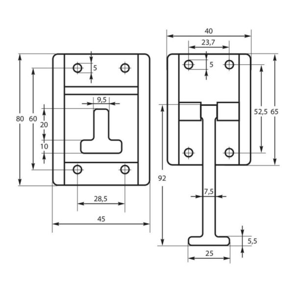 RETENEDOR DE PUERTA - Imagen 3
