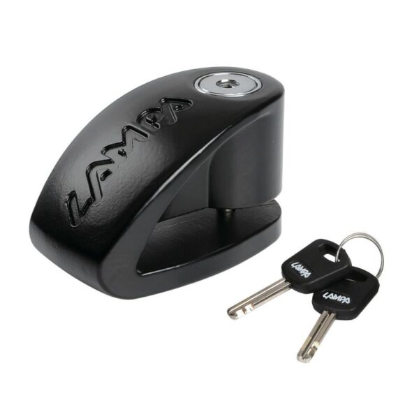 SEGURO DE DISCO PARA MOTO NEGRO 5 MM - Imagen 4