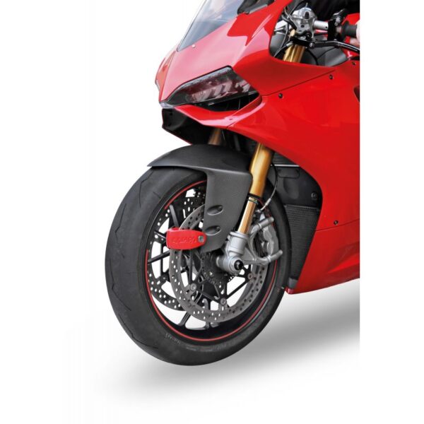 SEGURO DE DISCO PARA MOTO ROJO 10 MM - Imagen 3