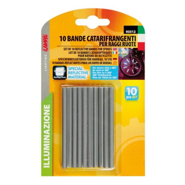 SET 10 BANDAS REFLECTANTES 3M SCOTCHLITE PARA RADIOS - Imagen 2