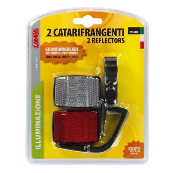 SET REFLECTORES GRAN ANGULAR DELANTERO Y TRASERO - Imagen 2