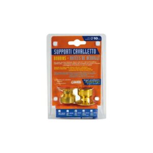 SOPORTE CABALLETE 10 MM AMARILLO KIT