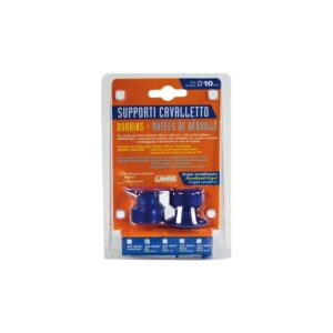 SOPORTE CABALLETE 10 MM AZUL KIT