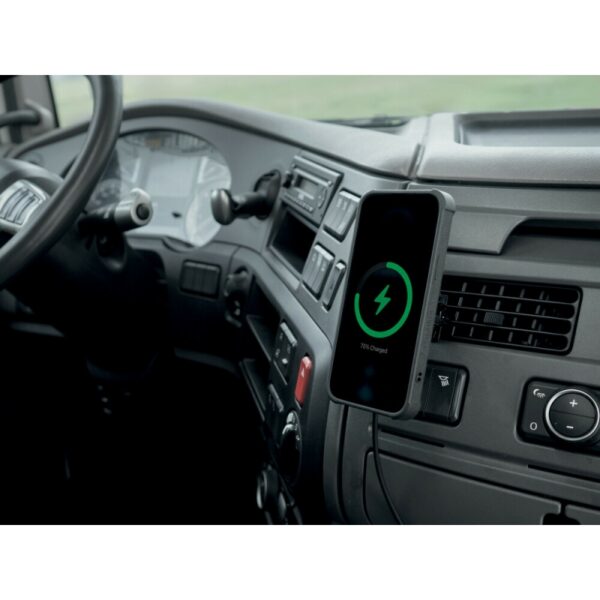 SOPORTE MAGNETICO PARA REJILLA CON CARGA 15W ENTRADA TIPO C (CON DISCOS METALICOS MAG SAFE) - Imagen 9