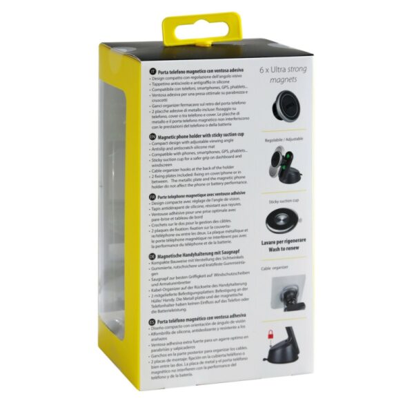 SOPORTE PARA TELEFONO MAGNETICO CON VENTOSA ADHESIVA (MAGNETO ELEVATOR) - Imagen 15