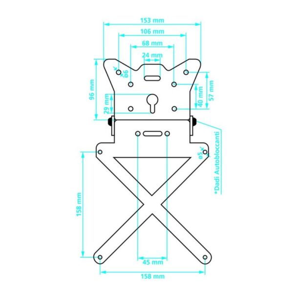 SOPORTE MATRICULA "X-PLATE" - Imagen 2
