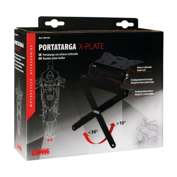 SOPORTE MATRICULA "X-PLATE" - Imagen 3