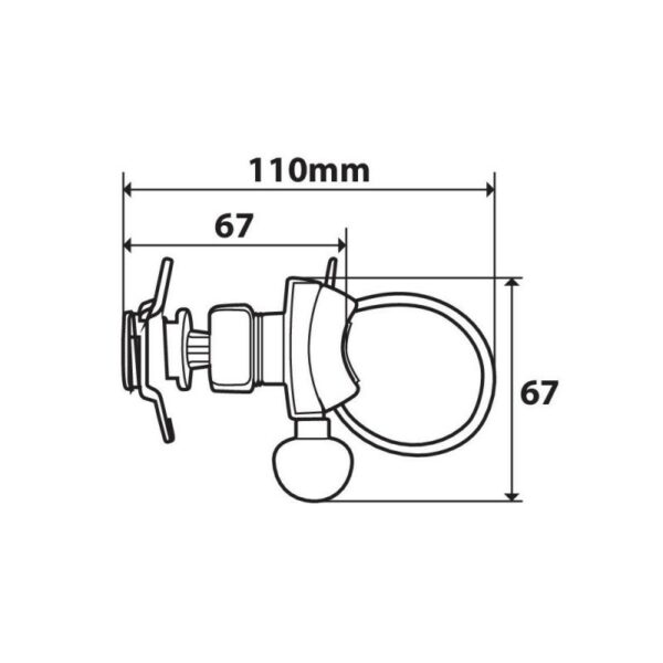 SOPORTE PARA FUNDA OPTI-LINE PARA MANILLAR - Imagen 16