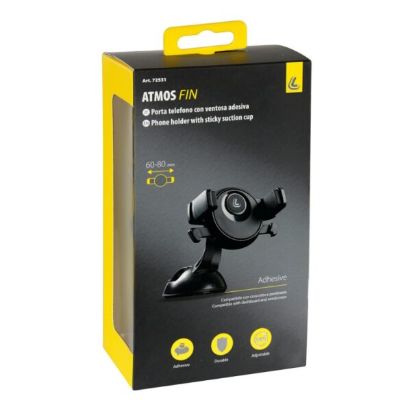 SOPORTE PARA TELEFONO CON VENTOSA ADHESIVA PARA PARABRISAS Y SALPICADERO (ATMOS FIN) - Imagen 14