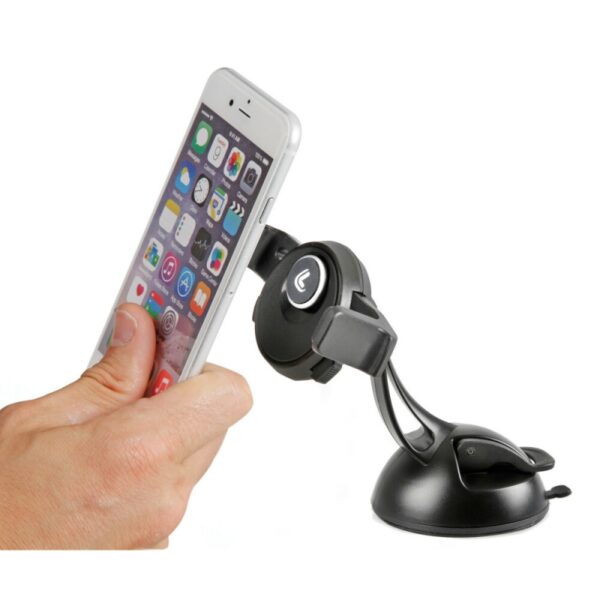 SOPORTE PARA TELEFONO CON VENTOSA ADHESIVA PARA PARABRISAS Y SALPICADERO (ATMOS FIN) - Imagen 7