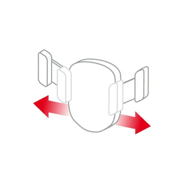 SOPORTE PARA TELEFONO PARA REJILLA DE AIRE CON CLIP (GRAVITON BASIC) - Imagen 17