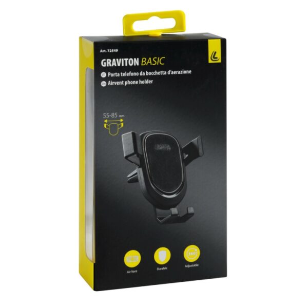 SOPORTE PARA TELEFONO PARA REJILLA DE AIRE CON CLIP (GRAVITON BASIC) - Imagen 18
