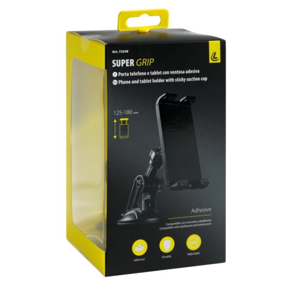 SOPORTE PARA TELEFONO Y TABLET CON VENTOSA ADHESIVA (125-180 MM) (SUPER GRIP) - Imagen 10