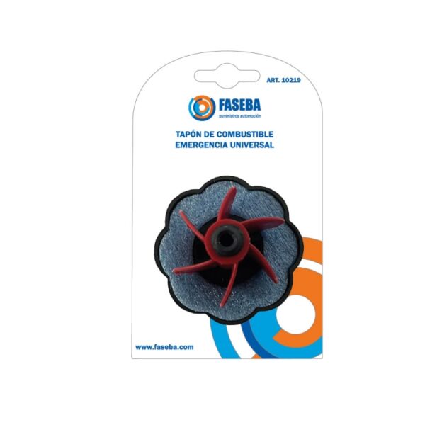 TAPON DEPOSITO COMBUSTIBLE EMERGENCIA UNIVERSAL NEGRO/ROJO - Imagen 4