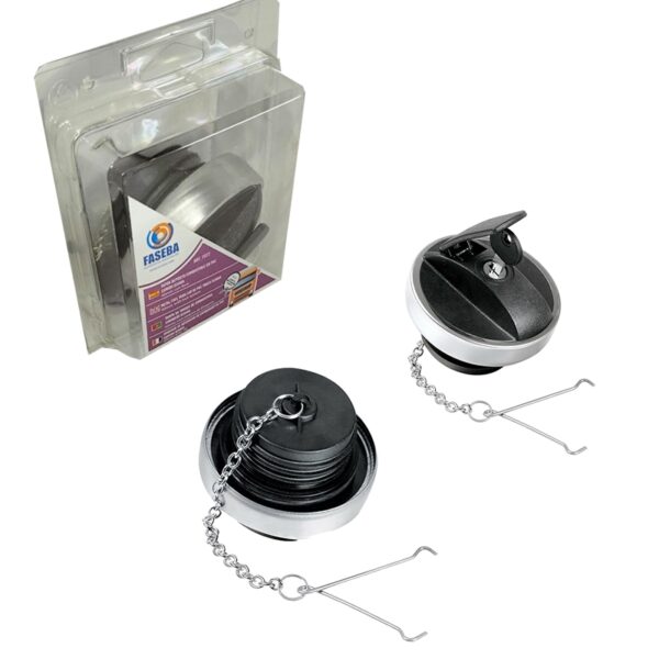 TAPON DEPOSITO COMBUSTIBLE FASEBA PVC CON LLAVE 60 MM CAMION SCANIA - Imagen 2