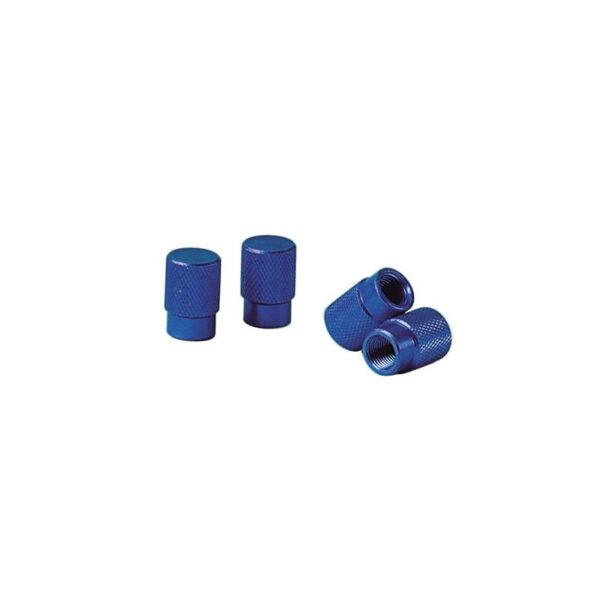 TAPONES VALVULA SPORT CAP ROUND AZUL - Imagen 2