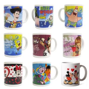 TAZA DESAYUNO LOZA (MODELOS SURTIDOS)