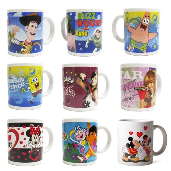 TAZA DESAYUNO LOZA (MODELOS SURTIDOS)