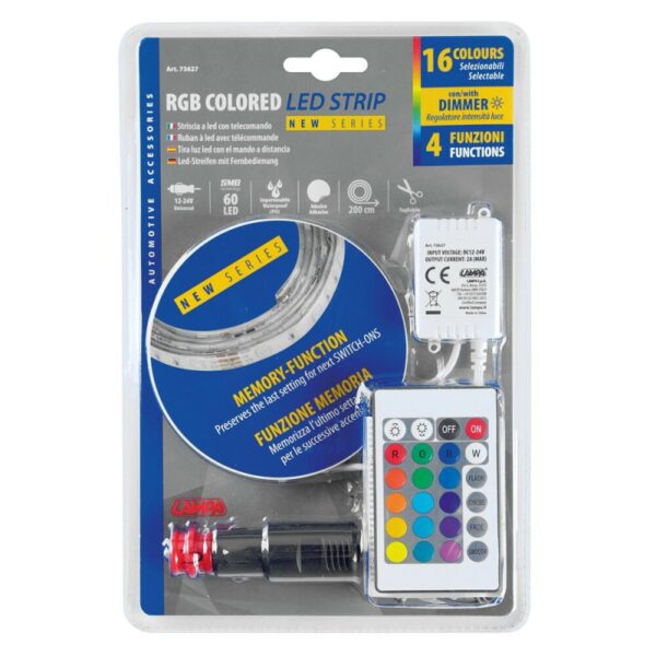 TIRA 60 LED 12/24V  200 CM COLORES - Imagen 11
