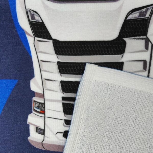 TOALLA WINTRUCKER TIPO SCANIA BLANCO 50X100CM - Imagen 3