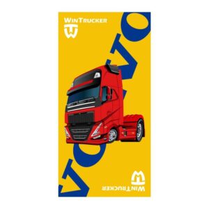 TOALLA WINTRUCKER TIPO VOLVO ROJO 80X160CM