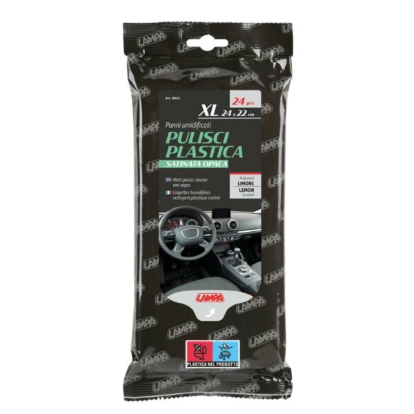 TOALLITAS LIMPIASALPICADEROS EFECTO SATINADO 24*22CM (24 UNIDADES)