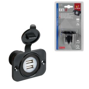 TOMA DOBLE USB MAX 2100 mA