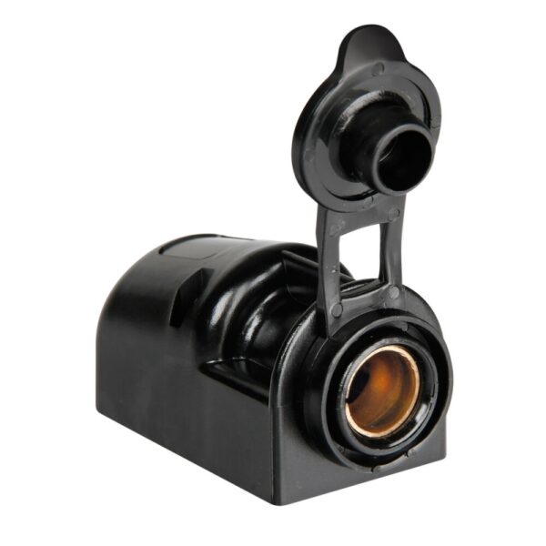 TOMA ENCHUFE MECHERO EXT-5 DIN CON TAPA MAX 15A 12/24V - Imagen 4