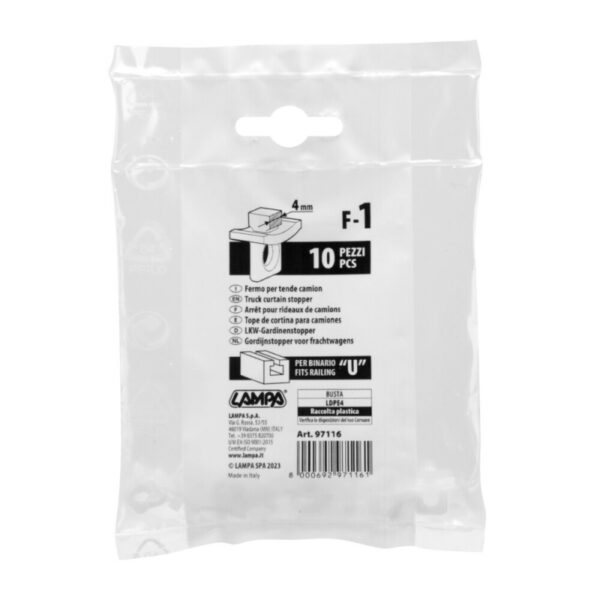 TOPE DE CORTINA PARA CAMION TIPO U 4 MM (10 UNIDADES) - Imagen 6