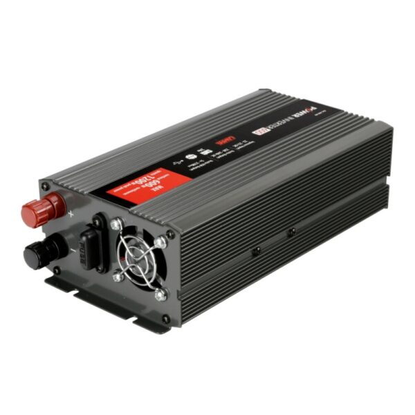 TRANSFORMADOR DE 24V A 220V 600W CON USB - Imagen 3