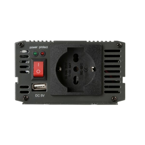 TRANSFORMADOR DE 24V A 220V 600W CON USB - Imagen 5