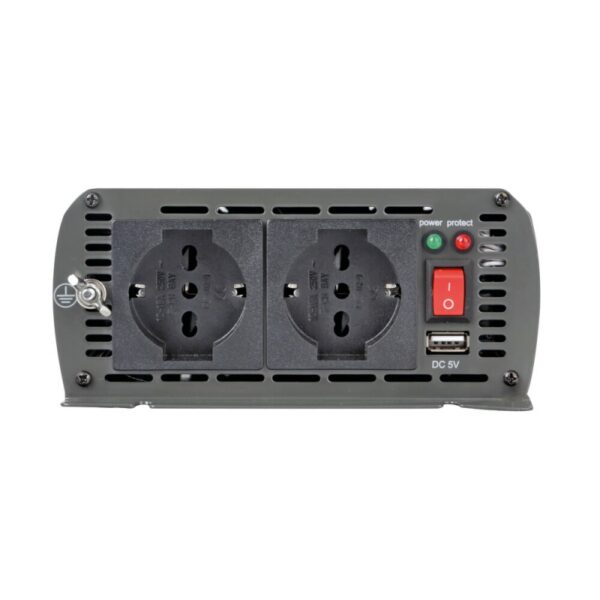 TRANSFORMADOR DE 12V A 220V 1000W CONECTOR USB 5V - Imagen 4