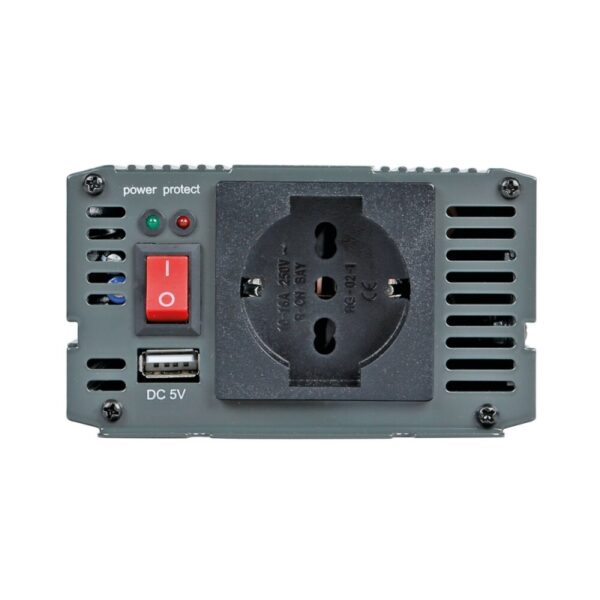 TRANSFORMADOR DE 12V A 220V 300W CONECTOR USB 5V - Imagen 5