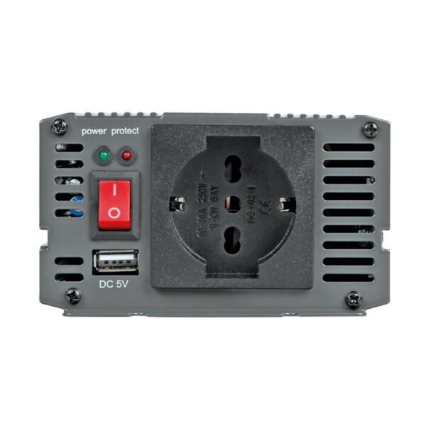 TRANSFORMADOR DE 12V A 220V 500W CONECTOR USB 5V - Imagen 5