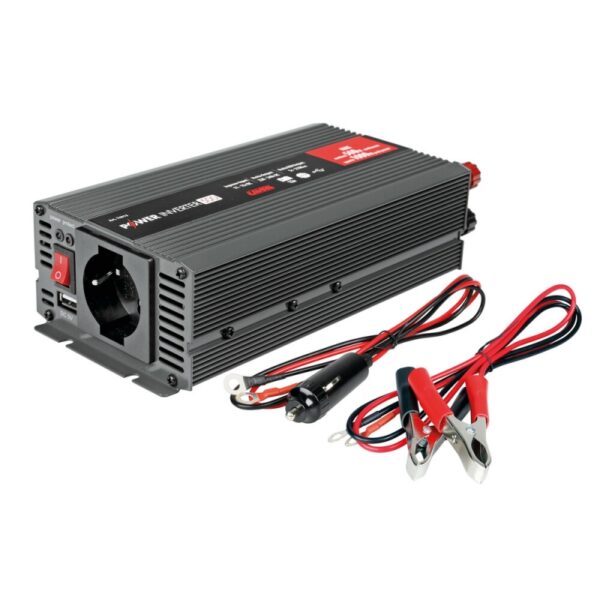TRANSFORMADOR DE 12V A 220V 500W CONECTOR USB 5V - Imagen 6