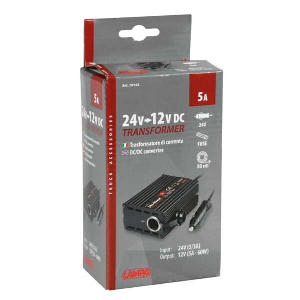 TRANSFORMADOR DE 24V A 12V - Imagen 3