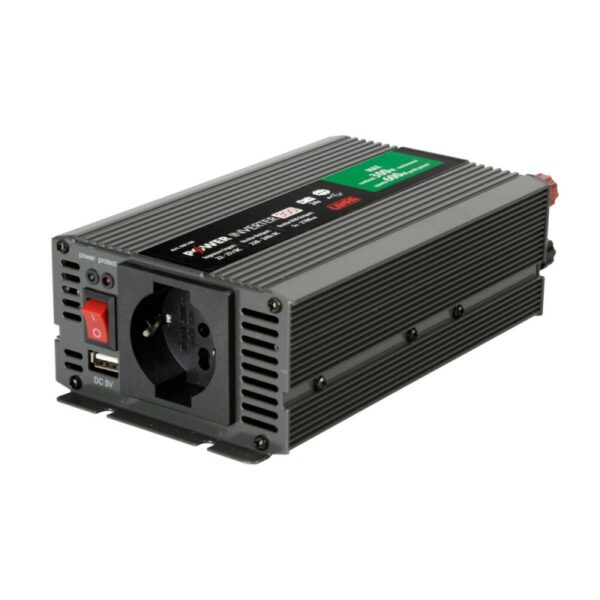 TRANSFORMADOR DE 24V A 220V 300W CON USB - Imagen 2