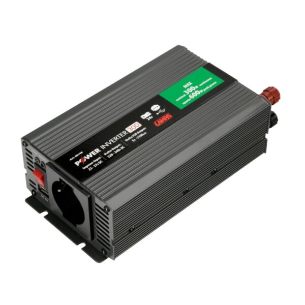 TRANSFORMADOR DE 24V A 220V 300W CON USB - Imagen 4