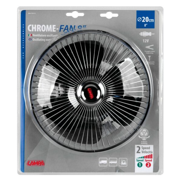 VENTILADOR CON PINZA O FIJO 12V 16W