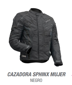 CAZADORA SPHINX MUJER ,NEGRO