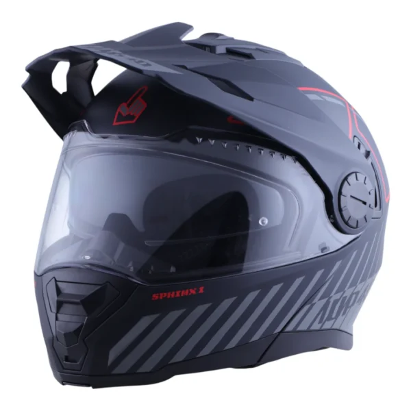 CASCO DE MOTO MODULAR 1UP4D SPHINX ECE 22.06 - Imagen 2