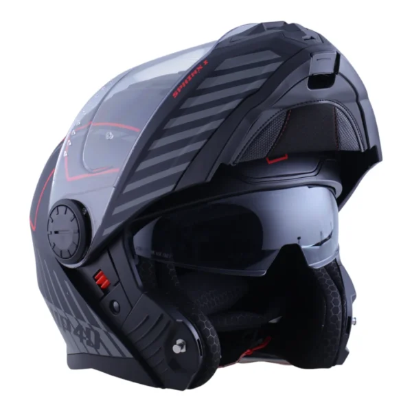 CASCO DE MOTO MODULAR 1UP4D SPHINX ECE 22.06 - Imagen 4