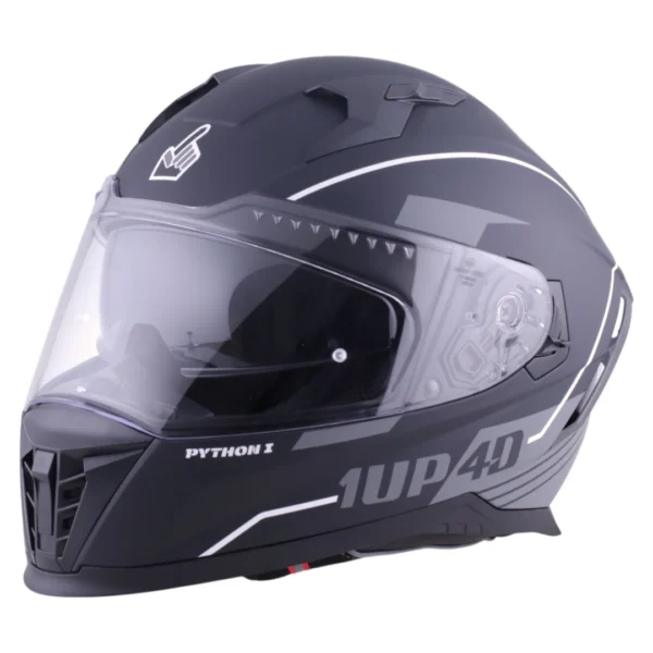 CASCO INTEGRAL DE MOTO 1UP4D PYTHON ECE 22.06 - Imagen 3